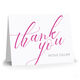 Large Script Folded Thank You Note Cards Image 3 of 6